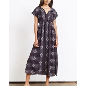 Ace & Jig Isla Midi Dress | Licorice in XS